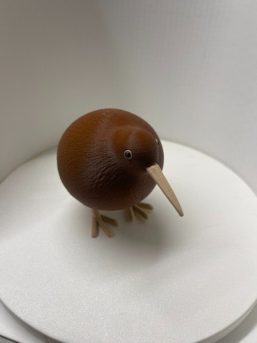 Figurine oiseau kiwi marron - figurine,