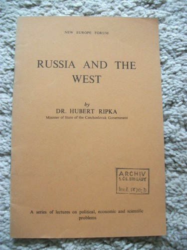 Russia and the west - and,