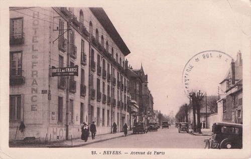 Carte postale ancienne nevers - ancienne,