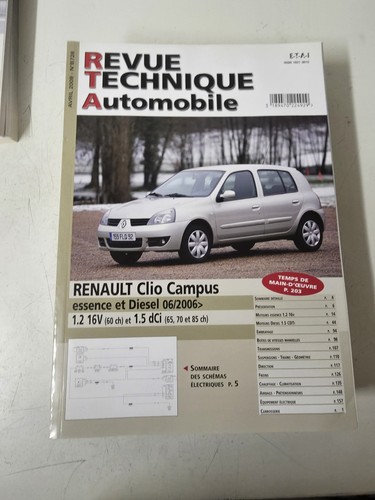 Revue technique automobile - technique,