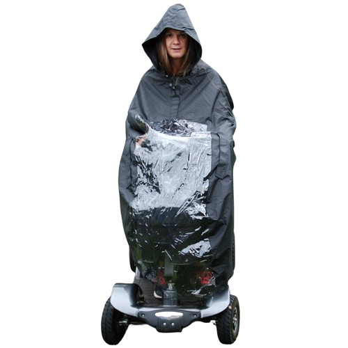 Cape pluie scooter mobilité - pluie,