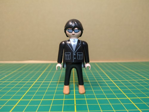 Playmobil personnage agent - personnage,