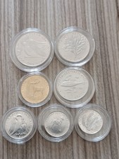 Série 7 pièces Lire Vatican