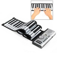 Datopal 61 touches Roll Up clavier souple piano MIDI portable