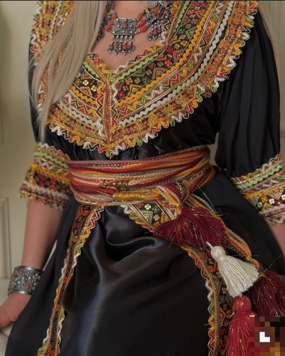 Robe kabyle imazighen couleur - robe,