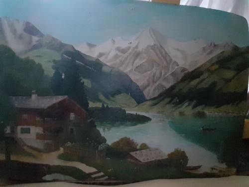 Tableau huile sur panneau 