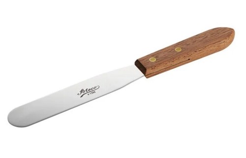 Ateco 6inch wooden handle - wooden, cake