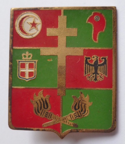 Insigne wwii armee rhin et - 1°,