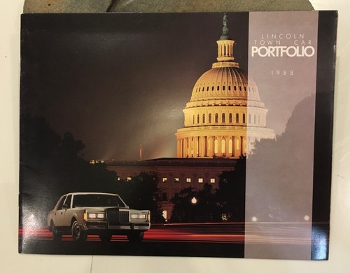 Brochure lincoln town car - brochure,
