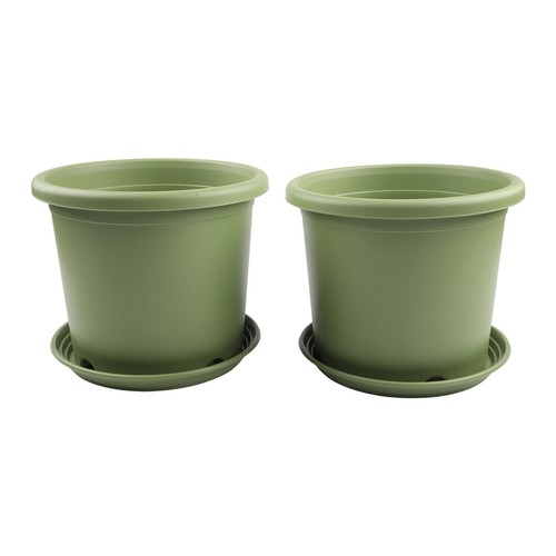 Lot pots fleurs en - de,