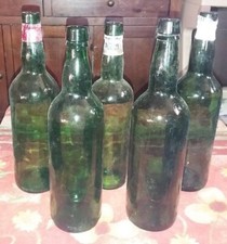 5 Anciennes vide bouteilles