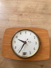 horloge vintage formica Année 70