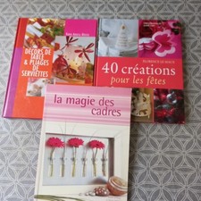 lot 3 Livres 40 créations