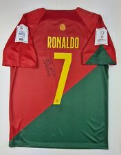 Cristiano Ronaldo CR7 Portugal Hand Signed by CR7 w/COA Free shipping worldwide