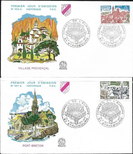 1928 2 enveloppes 1 - , 1°