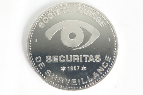 Médaille société suisse - médaille, de