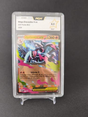 Carte pokémon méga dracaufeu - carte,