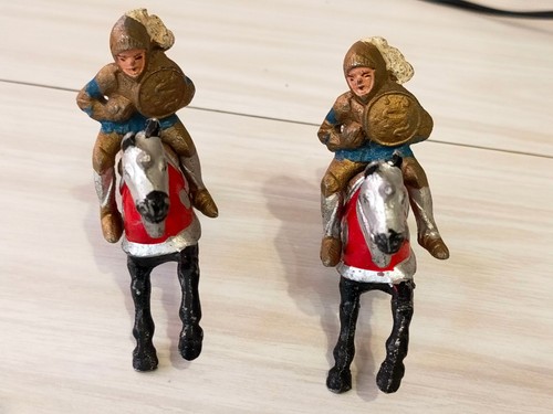 Lot chevaliers moyen age - 2,