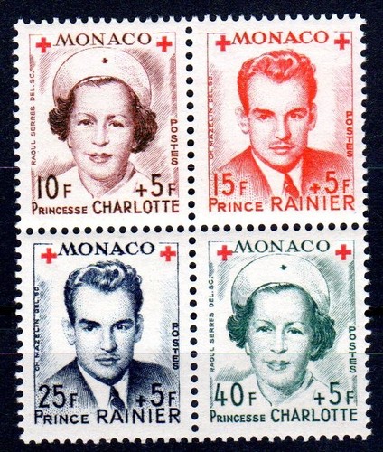 Timbre monaco 334a 337a - timbre,