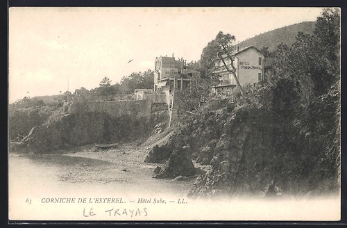 Cpa corniche esterel - corniche, de