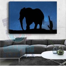 TABLEAU IMPRIMEE ELEPHANT TABLEAU DECO MURAL  - EL18