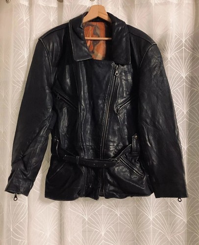 Veste vintage cuir - vintage,