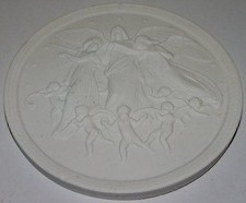 Assiette En Bisque Royal Copenhagen Noël Joie Au Ciel No 111