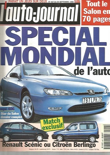 Auto journal 447 special - n°447,