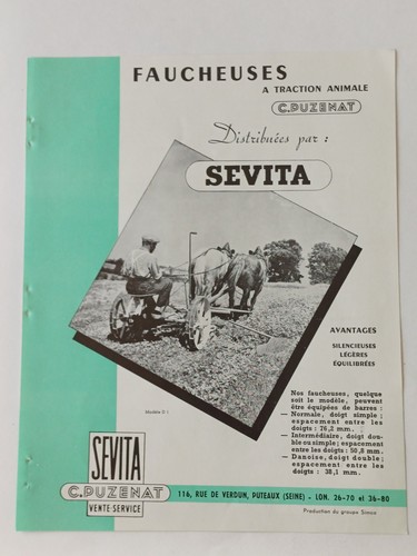 Prospectus années 50 - années,