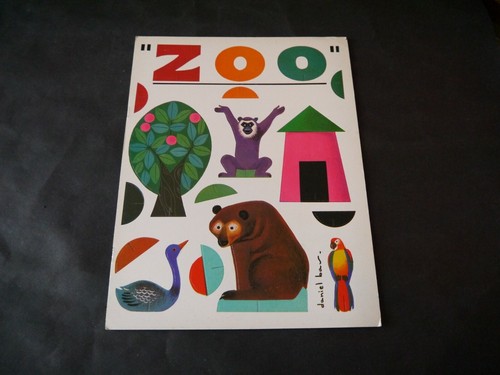 Livre enfant decoupage - livre, zoo