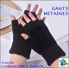 GANTS MITAINES DOUX CHAUD