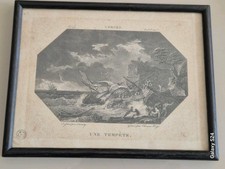 Gravure Marine 19ème Siècle
