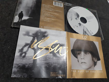 U2 autograph Bono cd THE BEST