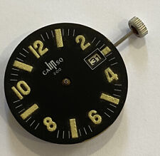 CADRAN + MOUVEMENT MECANIQUE MONTRE DE MARQUE LIP CALIPSO @ A REVISER @ LIP R558