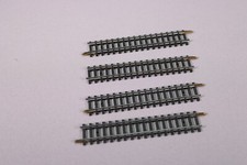 LC016 Jouef N60/2 Hoe Lot de 4 rails droits 18 traverses voie étroite