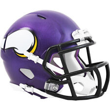 NFL Mini Casque Vikings Du Minnesota Vitesse Football Riddell Footballhelm