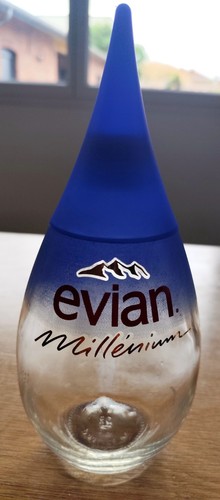 Bouteille collector evian - bouteille,
