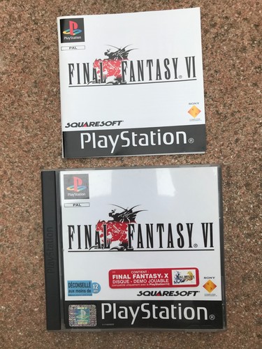 Jeu final fantasy ps1 - jeu,