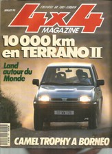 4X4 MAGAZINE N°142 LAND ROVER & TOUR DU MONDE / ARO DIESEL PICK-UP DOUBLE CAB.