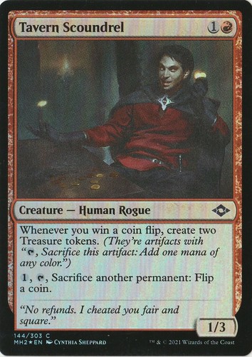 Mtg magic tavern scoundrel - mtg,