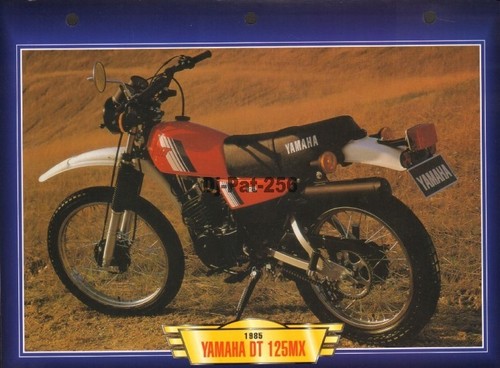 Fiche moto yamaha 125 mx - yamaha,
