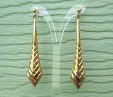 Or Goutte Percé Boucles