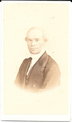 Photo cdv portrait pasteur - photo,