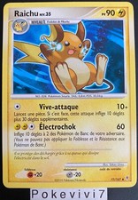Carte Pokemon RAICHU 77/147 Unco PLATINE FR