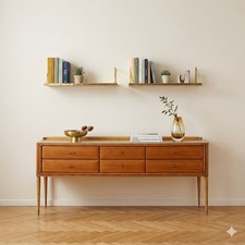 Commode Vintage Plaquée en