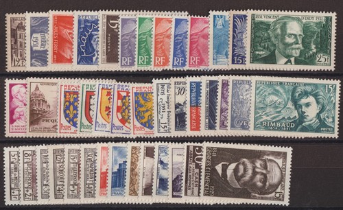 Timbres france neufs année - timbres,