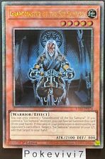 Carte YU-GI-OH! GRAND MASTER OF THE SIX SAMURAI RA03-EN174 QCSR NEUF