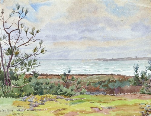 André debergue aquarelle - debergue,