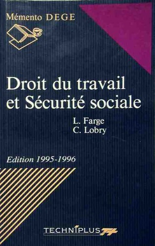 Droit travail sécurité - du, et