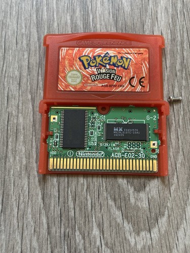 Pokemon rouge feu gameboy - feu,